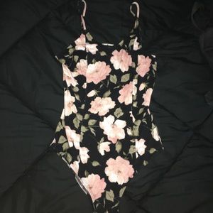 Floral bodysuit